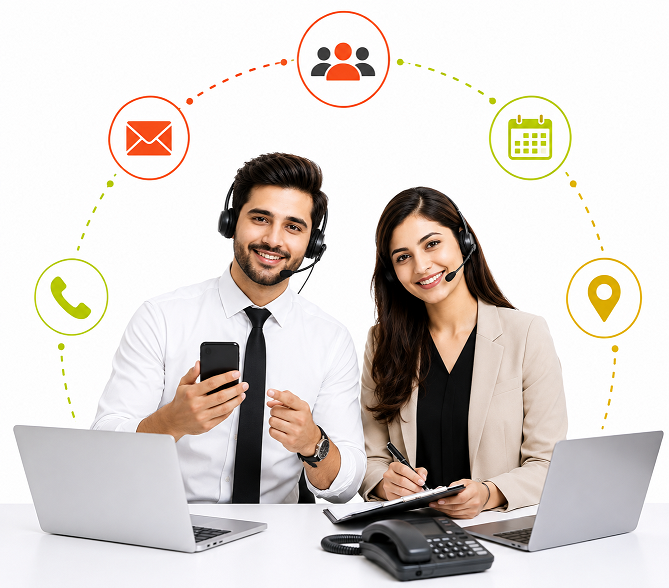 Contact TRACKK team for HR software demo and support
